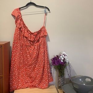 Orange sundress